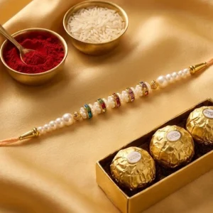 Beads-Rakhi-with-Ferrero-Box