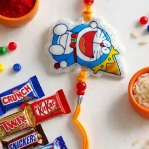Cute-Doraemon-Kids-Rakhi-Combo-with-5-Chocolates -