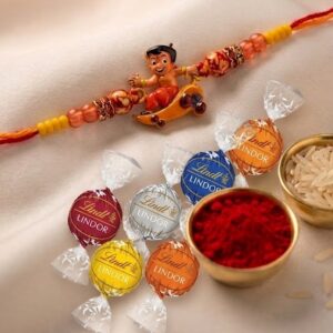Chhota-Bheem-Rakhi-with-Lindor-Chocolates