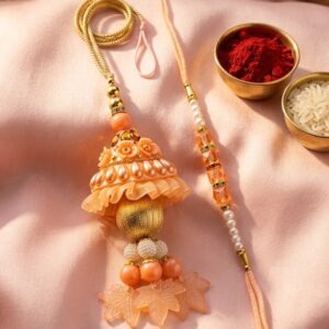 Peach-Bhaiya-Bhabhi-Rakhi-Set